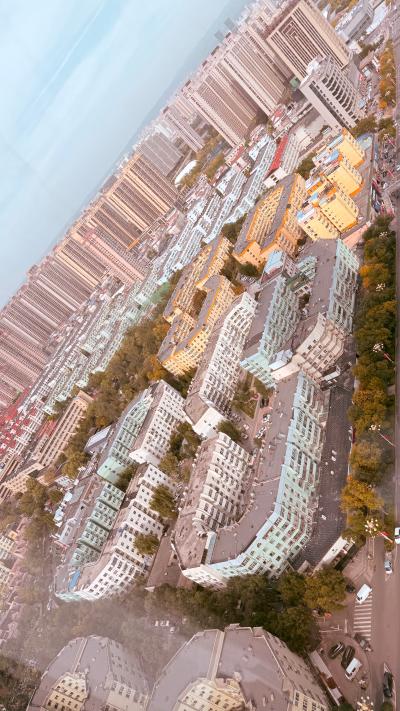 太原-俯瞰城市楼群