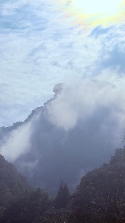 张家界-阳光下的云雾山谷_2