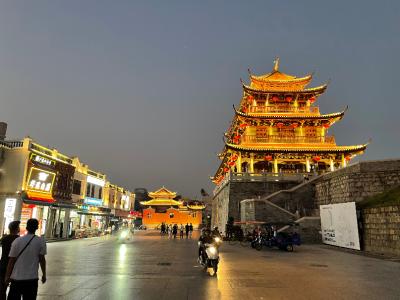 潮州-广济楼城楼夜景_2
