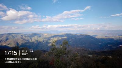 澜沧-远眺连绵群山