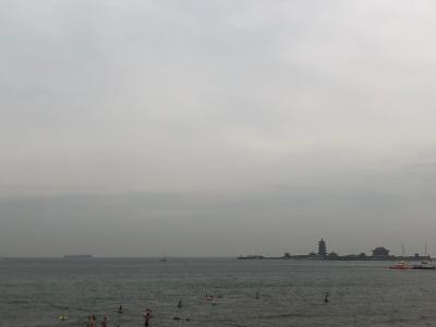 蓬莱-海上远眺蓬莱阁_2